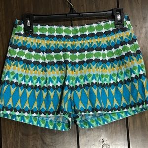 J. Crew Pleated Shorts Size 00